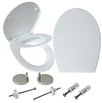 DESKA WC SEDESOWA Z NAKŁADKĄ DLA DZIECKA KLOZETOWA WOLNOOPADAJĄCA RODZINNA