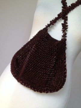 УНИКАЛЬНАЯ и неповторимая СУМКА ИЗ СЕМЕН, чудо, РЕДКОСТЬ!