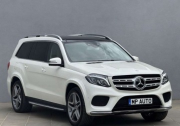 Mercedes GLS X166 Off-Tourer 3.0 400 333KM 2016 Mercedes-Benz GLS salon Polska serwis 7miejsc panorama hak pneumatyka weba, zdjęcie 2