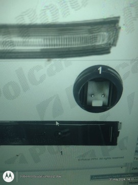 HYUNDAI TUCSON 15 - 20 SMĚROVKA NA ZRCÁTKO PRAVÝ ORIGINÁLNÍ 2 PIN SPODEK