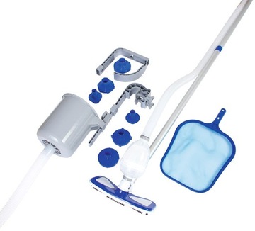 НАБОР ДЛЯ ЧИСТКИ БАССЕЙНА СКИММЕР 4в1 BESTWAY