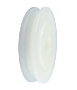 Rolka bez łożysk fi 80mm fi 16 mm na linkę fi 6