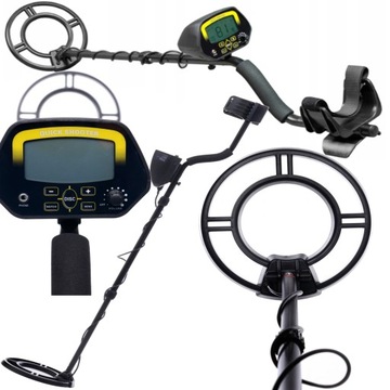 WYKRYWACZ DETEKTOR METALU LCD DYSKRYMINACJA METALI SONDA 240mm