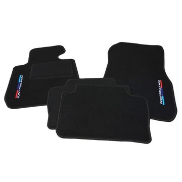 Dywaniki welurowe do BMW 3 F30 F31 2012-2018 HAFT dopasowane