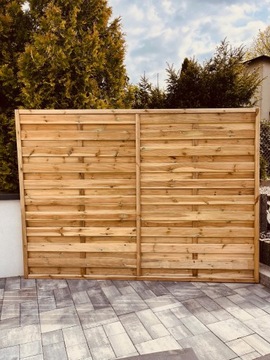 Płot Pergola Drewniana 250 cm Płoty Pergole