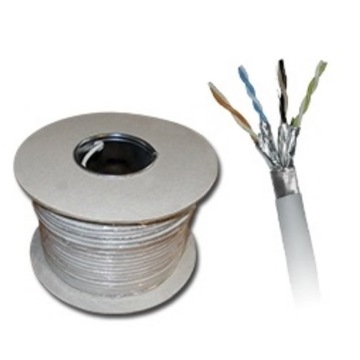 Kabel skrętka drut S/FTP kat.7A ALANTEC miedź 100%