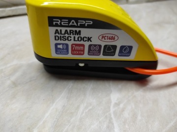 Блокировка тормозного диска REAPP с сигнализацией 110 дБ PC1406 28A124