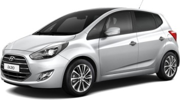 ДИСКИ 258 мм + ЗАДНИЕ КОЛОДКИ Hyundai iX20 2010-