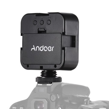 Andoer Mini LED Video Light Photography Fill-in