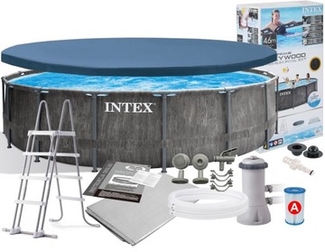 BASEN OGRODOWY 26742 INTEX 11w1 457x122cm