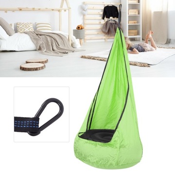 Стул-качалка из морщинистой нейлоновой тафты 210T для