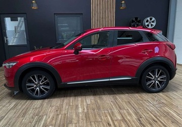 Mazda CX-3 Crossover 2.0 SKY-G 120KM 2017 Mazda CX-3 2.0 I NAVI bezwypadkowa SKORA GWARANCJA zarejestrowana automat, zdjęcie 10