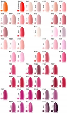 НАБОР ИЗ 10 декоративных элементов CLARESA для верхней основы под гибридный лак