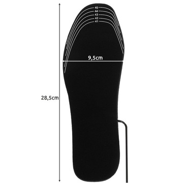 Стельки для обуви с подогревом 41-46 Thermal USB