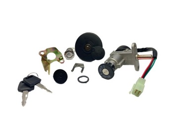 STACYJKA KPL. Z ZESTAWEM ZAMKÓW ORLIK,SPIDER,SUZUKI,TGB, ORION TRYTON