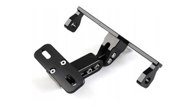 UCHWYT MOCOWANIE DO TABLICY REJESTRACYJNEJ MOTOCYKLA PODŚWIETLENIE