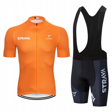 STRÓJ ROWEROWY KOMPLET KOLARSKI STRAVA NA ROWER