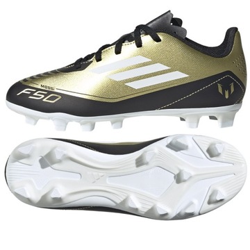 Buty korki adidas F50 CLUB MESSI złote r. 32