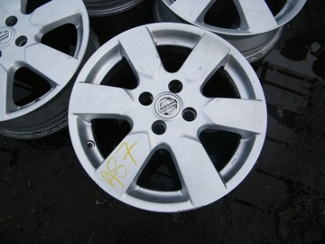 4× DISK HLINÍK NISSAN OE MICRA K12 K13/CC NOTE 6.0" X 16" 4X100 ET 55
