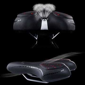 СИЛИКОНОВОЕ СЕДЛО ДЛЯ ВЕЛОСИПЕДА, ПОДУШКА СИДЕНЬЯ ДЛЯ ГОРНОГО ВЕЛОСИПЕДА, ДЫШАЩЕЕ СИДЕНЬЕ ДЛЯ ЕЗДЫ