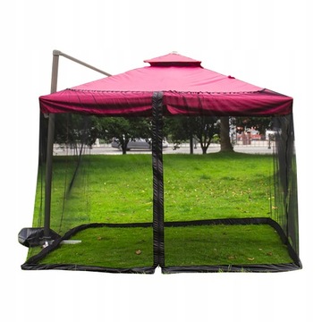 MOSKITIERA PAWILON OGRODOWY PATIO PARASOL3X2.3M