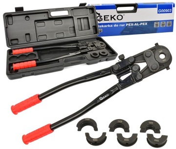 ПРЕСС-МАШИНА GEKO ПРЕСС-МАШИНА ДЛЯ ТРУБ PEX-AL-PEX U TH 16-26 мм PERT-AL-PERT
