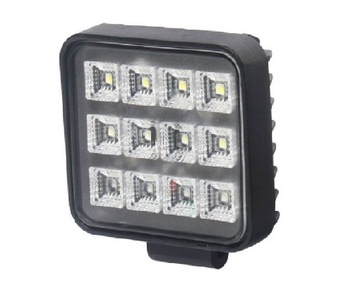 Lampa robocza halogen 12 LED z włącznikiem TRAKTOR