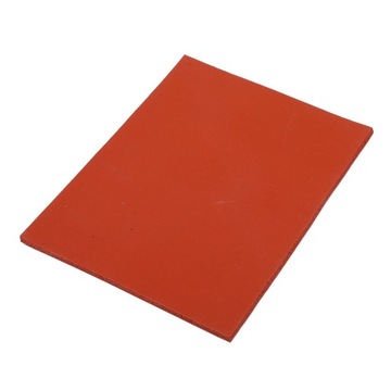 3 шт. Красный термостойкий силиконовый лист.