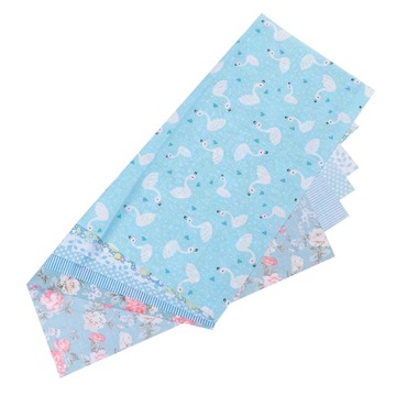 Набор тканей для квилтинга из декоративного хлопка.