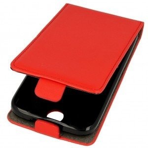 KABURA PIONOWA RUBBER NOKIA N540 CZERWONA