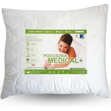 POLSKA PODUSZKA MEDICAL 40X40 40 JASIEK AMW 95*C