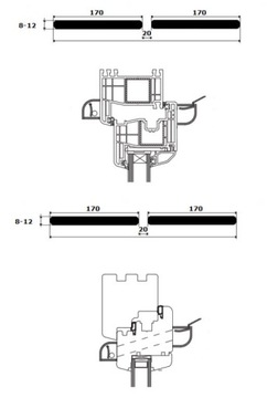 Нажмите Vent ТЕМНО-КОРИЧНЕВЫЙ оконный дефлектор
