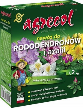 NAWÓZ DO RODODENDRONÓW AZALII i KWASOLUBNYCH 1,2kg