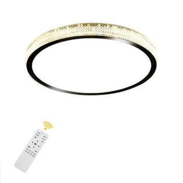 Lampa sufitowa nowoczesna LED 38W ściemniana pilot