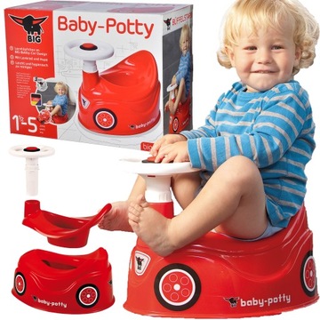 NOCNIK AUTKO INTERAKTYWNY KLAKSON CZERWONY KIEROWNICA JEŹDZIK BOBBY CAR BIG