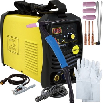 Spawarka inwertorowa Magnum TIG 200 AC/DC MMA Puls