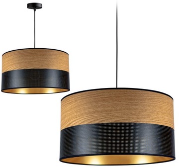 LAMPA WISZĄCA SUFITOWA ŻYRANDOL ABAŻUR NOWOCZESNA LOFT LED