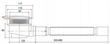 Душевая кабина 80х80 см + низкий тонкий душевой поддон