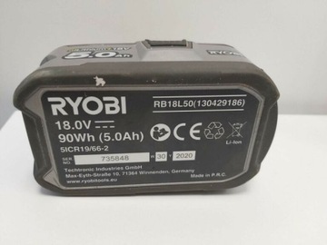 RYOBI RB18L50 ЛИТИЙ-ИОННЫЙ АККУМУЛЯТОР 5,0 Ач ОДИН+ 18В