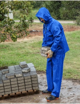 Плащ Водонепроницаемая рабочая одежда Rainwear Pros 101/001 XL 56