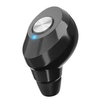 Słuchawki douszne Mini in Ear Premium Bezprzewodowy zestaw głośnomówiący z mikrofonem Sport Gaming Czarny