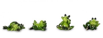ФИГУРКА ЛЯГУШКИ LUCKY FROG MIX 4 УЗОРА