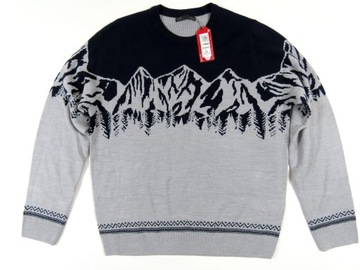 M&S__NORWESKI SWETER MĘSKI__NOWY__L