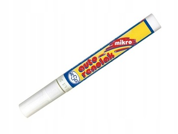 PISAK LAKIER 8ml BIAŁY 057 F 233 AUTO RENOLAK WESCO