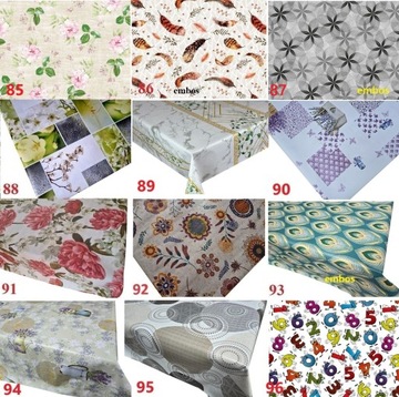 Cerrata Tablecloth Большой выбор 156 узоров 220x140