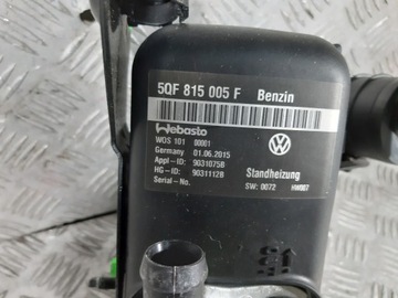VW TIGUAN II 17R 2.0 TSI 4X4 WEBASTO 5QF815005F