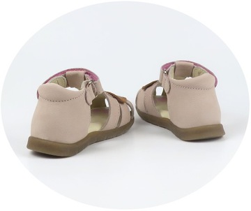 RENBUT ПОЛЬСКИЕ ДЕТСКИЕ КОЖАНЫЕ САНДАЛИИ 22