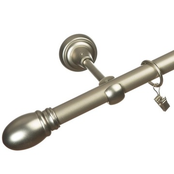 KARNISZ METALOWY POJEDYNCZY 19 mm 240 cm WZORY