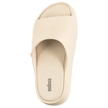 Buty Klapki Damskie Melissa Free Platform Slide AD 35859 Beige Beżowe