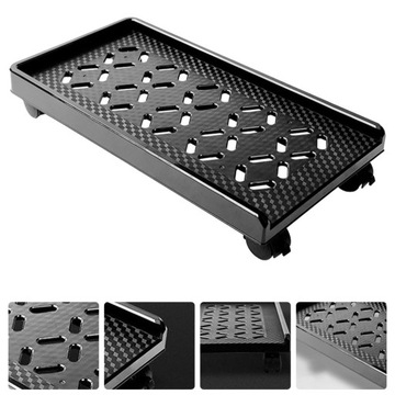 Podstawa pod komputer stacjonarny, stojak na stojak, wózek z półką